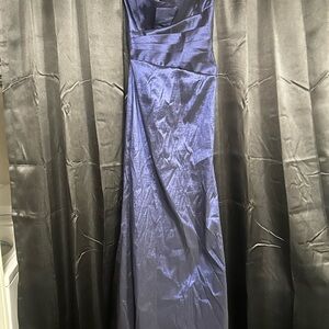 Jessica McClintock Royal Blue Maxi Dress